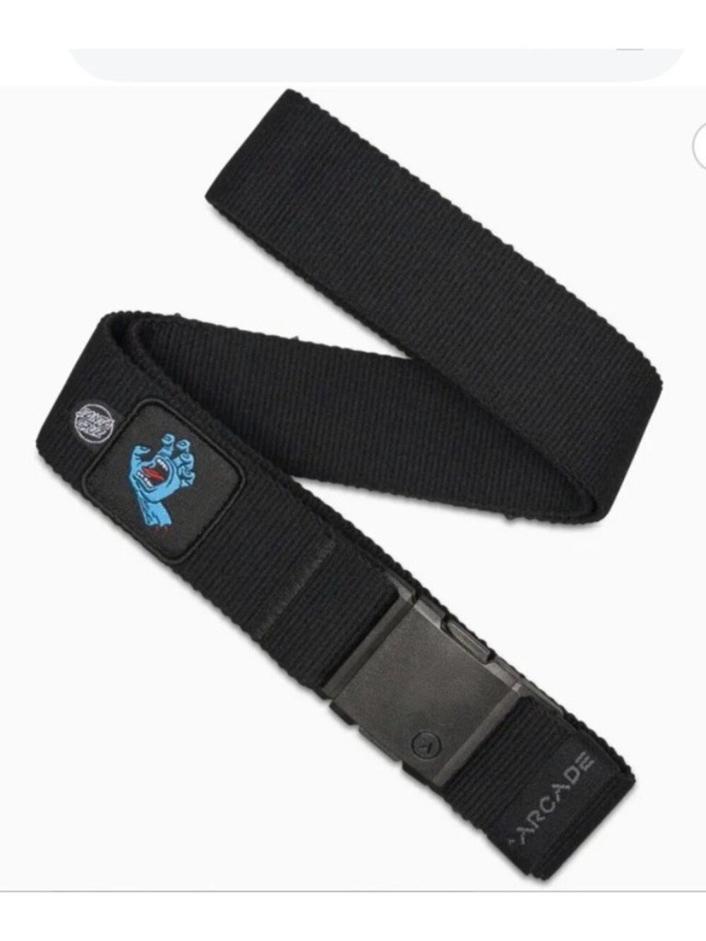Arcade Santa Cruz Screaming Hand A2 Stretch Belt in Black - One Size